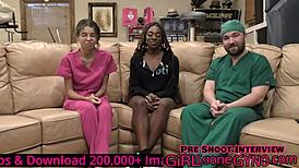 Nursing students get hands-on with patient exams under Doctor Tampa's watch. Hidden cameras catch it all at GirlsGoneGyno.com!