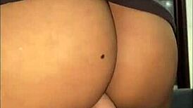 Mother's Friend Teases With Thongs And Big Ass.