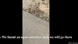 ki-sim says, 'i'm sucking this stranger's cock on the street, it's real'