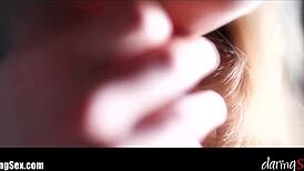 Daringsex Couple Chooses Erotic Anal Fucking with Blowjob and Swallow?