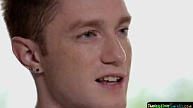 Close up of a twink’s big cock while he strokes himself off