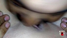 Watch Snow Ryans moan as her pretty pussy gets eaten in POV on Kingcuretv