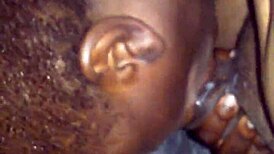 big booty ebony performer in rough scene