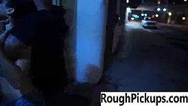 holly hendrix gets roughly fucked in this hardcore pickup scene