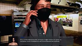 Can you handle this sexy asian babe's big tits in the game?