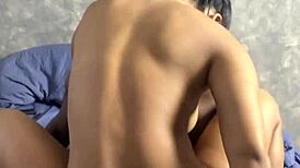 Brunette big ass rides non-stop in amateur couple