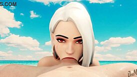 overwatch pmv with sombra, mercy, brigitte, and more, check it!