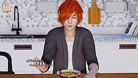 My real desire explodes in erotic anime hentai cartoon!