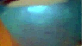 Relaxing under the hot water in the shower