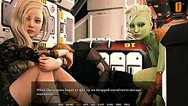 I came inside her in sex anime.