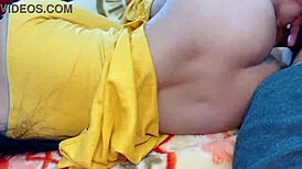 I can’t believe big ass mosi shared a hotel bed with stepson for wild anal action. Full movie in clear Hindi audio!