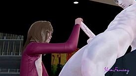 yaoifemboy dan looks classy on marble table, ready for bareback creampie 😈