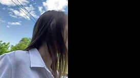 ki-sim says, 'i'm sucking this stranger's cock on the street, it's real'