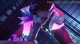 overwatch pmv with sombra, mercy, brigitte, and more, check it!