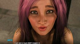 spending pool time with cedey in 3d anime