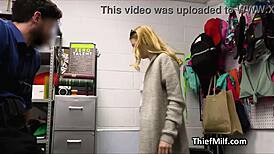 Officer Billy Grabs MILF's Big Juggs in the Office! Hardcore Action Unleashed!