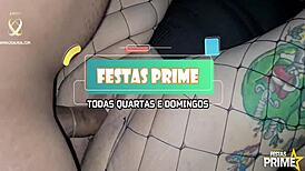 Tattooed Barbara Lioness With Dj Jump At Festaprime