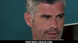 Twink stepson Harlen Quindel shares intimate moments with gay stepdad before his wedding to a girl.