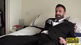 Real Busty Milf Sub Feels Intense Pleasure Sucking Cock Deep