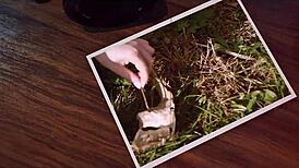 Boxer tied and spanked before rimming dom by sea