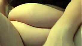 Worship this brunette's sexy fat ass and foot aroma