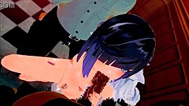 genshin impact yelan bent over in doggystyle hentai 😈