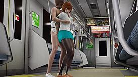 Ochako fucks in metro full video 😈