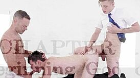 Submissive Twink's Asshole Destroyed by Superior in Missionary Boys