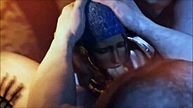 Sfm boombayeh hmv with futanari oral