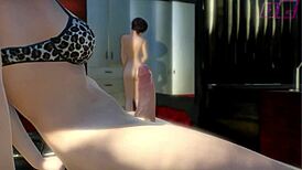 Cute dickgirl bangs guy's tiny anal in wild futanari animation. Who knew cartoons get this steamy?