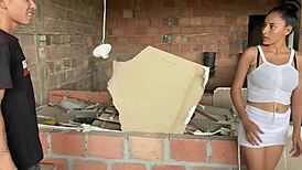 I fuck my boss's huge pussy and cum inside