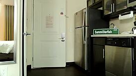 hotel maid, uh, she swallow my load quick