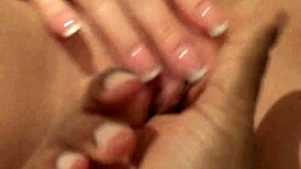 russian chick with long nipples gets off twice in steamy romp