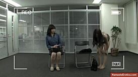 my japanese step mom takes me for a porn audtion on the sofa