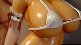 Akiko Kamimura Shows Big Ass And Tits In Anime Hentai Collection