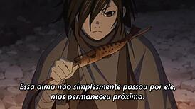 dororo ep2 leg scene in ptbr feels so wild