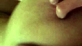 Prostitute in trimmed video action