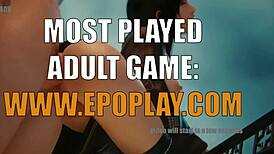 massive tits on 3d anime girl