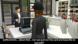 Girl Next Door: Sims 4 Bride Cheats in Car on Wedding Day