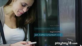 Glamorous lesbians feel passion on first date