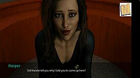 coach checking up on natalie