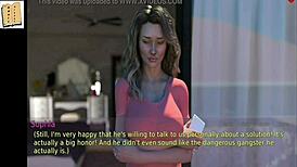 Wife and stepmother engage in erotic game