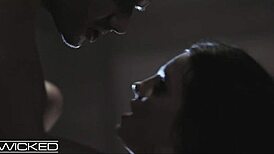 busty brunette maddy may gets pounded in doggystyle and cowgirl