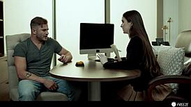 the button stops time, hazel moore frozen in time trailer