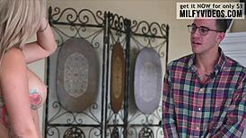 Stepmom Emma Hix Assists Her Stepson With Personal Guidance, Offering Experienced Support in a Family Setting