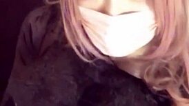 i'm crossdressing with cat ears and masturbating on stream, oops