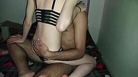 i guide the amateur girl in exercises for better performance.