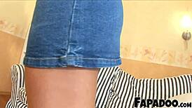 step sister shows her huge natural tits and gets fingered