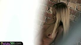 European Babe Feels Intense Pleasure Fingering Her Pussy