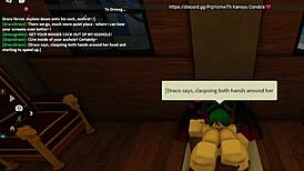 dracos bizarre blacking session unfolds with wild twists.